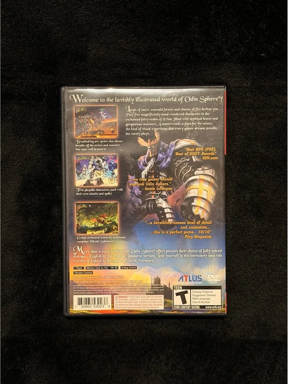 Odin Sphere for PlayStation 2